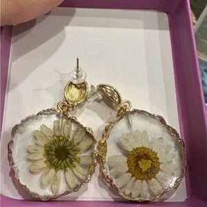 Floral Resins Earrings